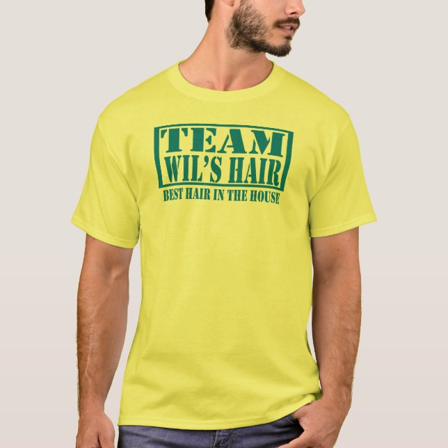 Wil's Hair T-Shirt (Front)
