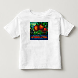 Wilshire's Oak Glen Apple Crate Label Toddler T-Shirt