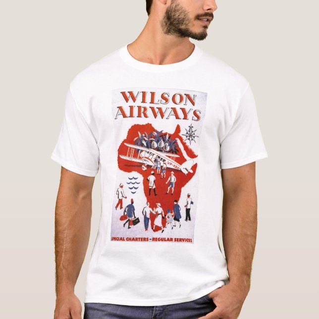 Wilson Airways ~ Africa T-Shirt (Front)