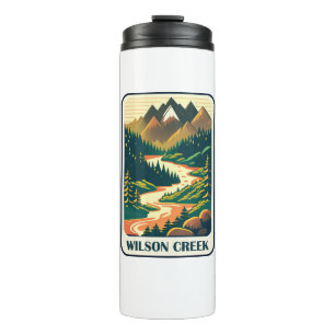 Wilson Creek North Carolina Colours Thermal Tumbler