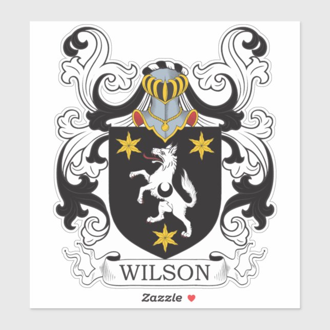 Wilson Family Crest (Sheet)