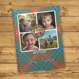 Wilson Family Photo Collage Notebook
