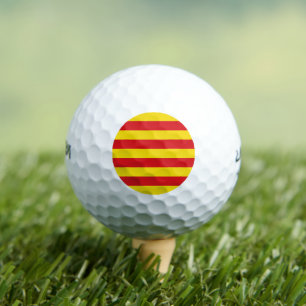 Wilson Golf Ball with flag of Catalonia