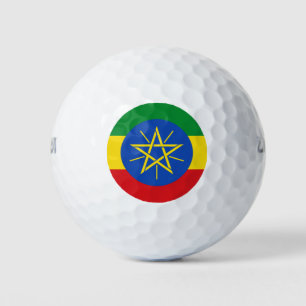 Wilson Golf Ball with flag of Ethiopia