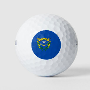 Wilson Golf Ball with flag of Nevada