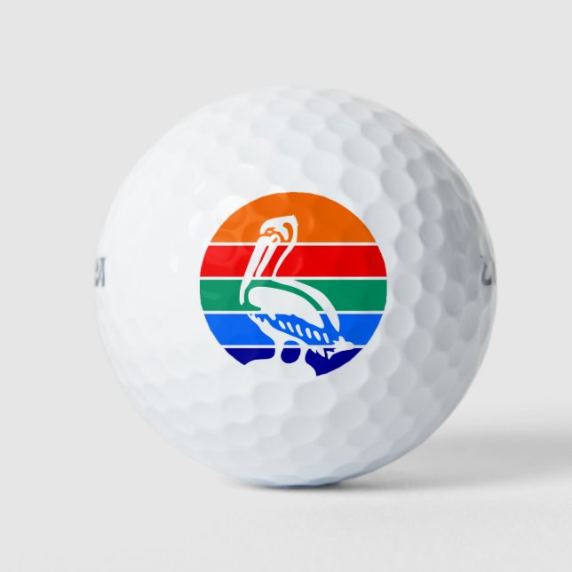 Wilson Golf Ball with flag of St. Petersburg (Front)