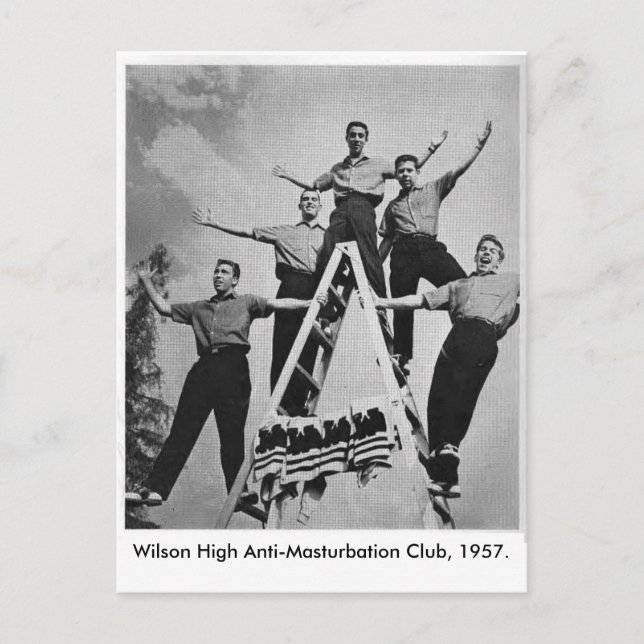 Wilson High Anti-Masturbation Cl... Postcard (Front)