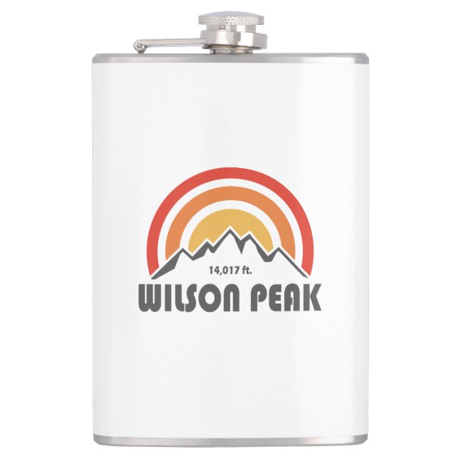 Wilson Peak Hip Flask (Front)