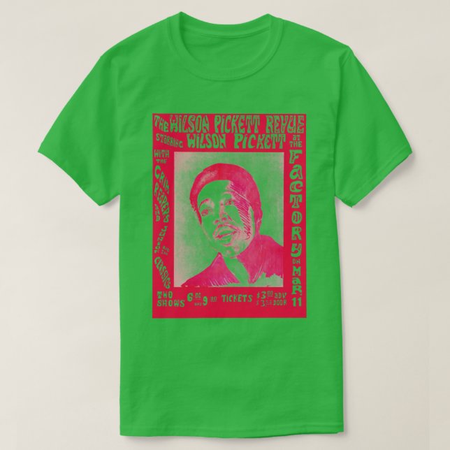 Wilson Pickett T-Shirt (Design Front)