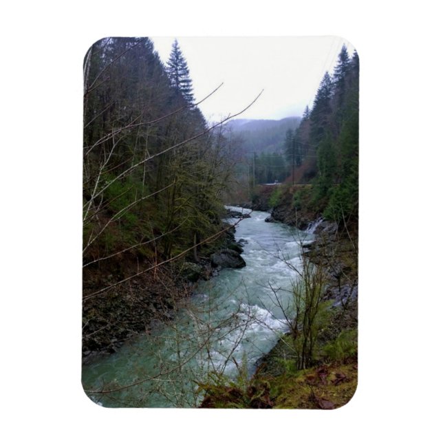 Wilson River, OR Magnet (Vertical)