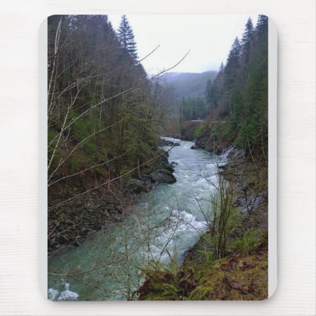 Wilson River, OR Mouse Mat (Front)