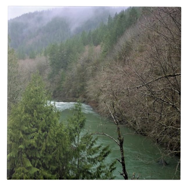 Wilson River, OR Tile (Front)