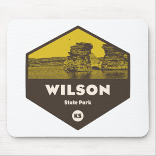 Wilson State Park Kansas Mouse Mat