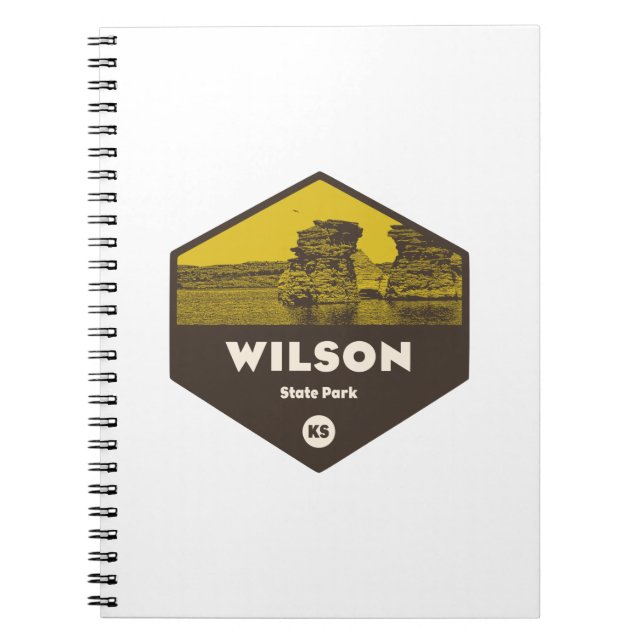 Wilson State Park Kansas Notebook (Front)