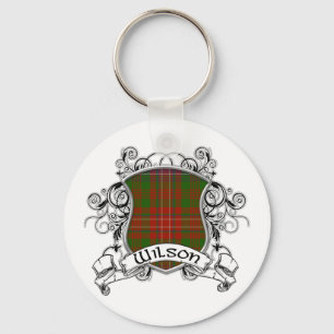Wilson Tartan Shield Key Ring
