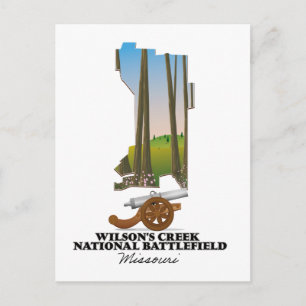 wilson's creek national battlefield, Missouri ,usa Postcard