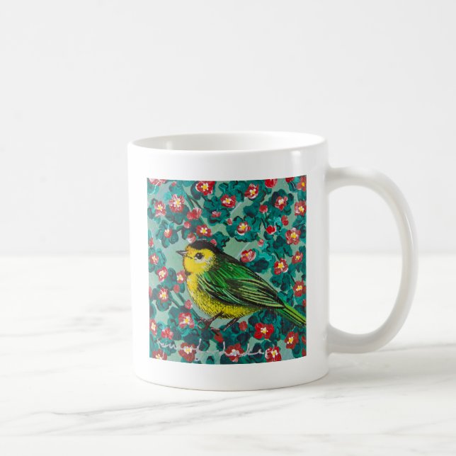 Wilson's Warbler Coffee Mug (Right)