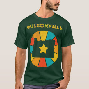 Wilsonville Oregon Vintage Distressed Souvenir T-Shirt