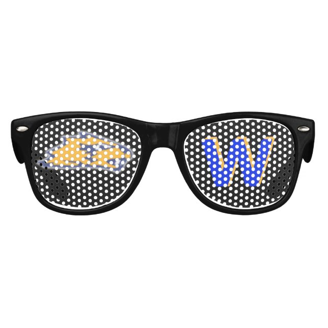 Wilton beavers  kids sunglasses (Front)