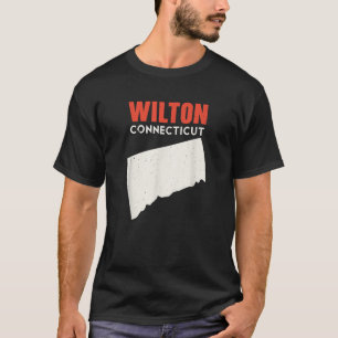 Wilton Connecticut USA State America Travel Connec T-Shirt