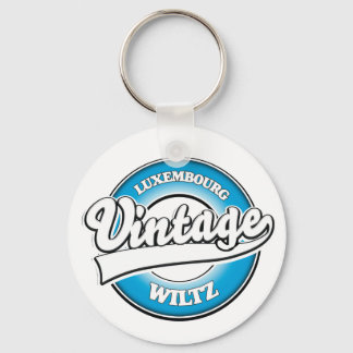 Wiltz Luxembourg retro logo Key Ring