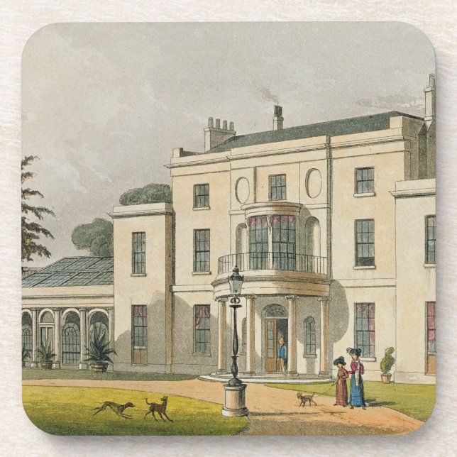 Wimbledon House, from Ackermann's 'Repository of A Coaster (Front)