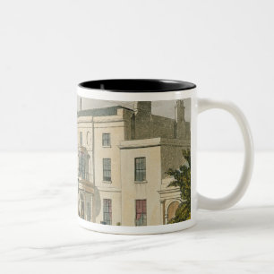 Wimbledon House, from Ackermann's 'Repository of A Two-Tone Coffee Mug