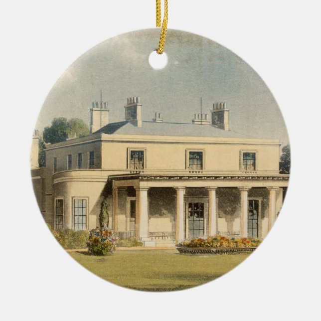 Wimbledon Park, from R. Ackermann's (1764-1834) 'R Ceramic Tree Decoration (Front)
