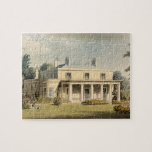 Wimbledon Park, from R. Ackermann's (1764-1834) 'R Jigsaw Puzzle