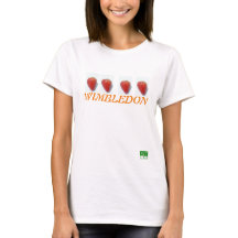Wimbledon Tennis Ladies T-Shirt Women Wear