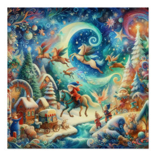 Wimsical World of a Childs Dream Poster