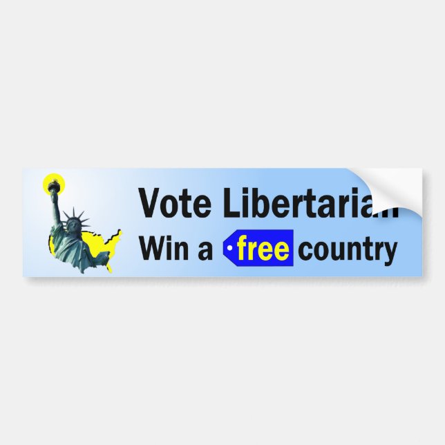 Win A Free Country Bumper Sticker (Front)
