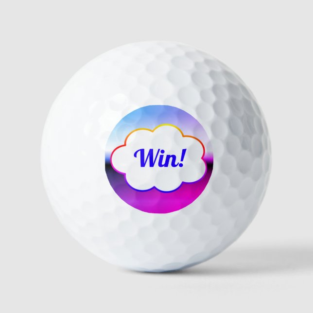 Win! Golf Balls (Front)