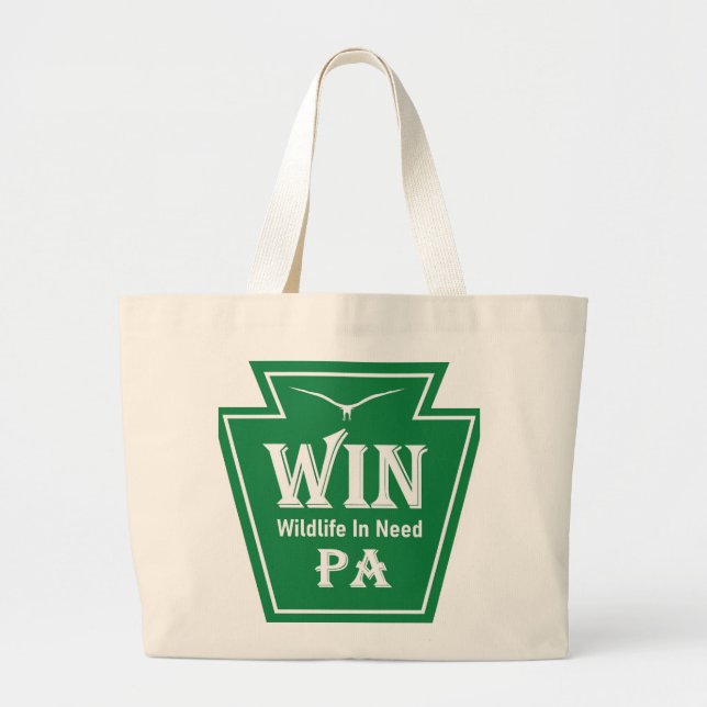 WIN Logo Jumbo Tote (Front)