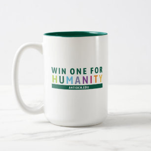 Win One For Humanity Mug   Antioch University