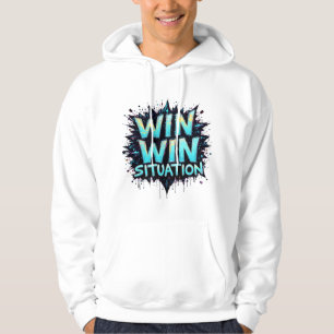Win-Win Men's Basic Hooded Sweatshirt