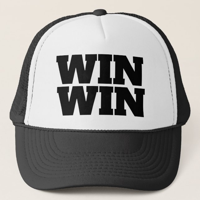 Win WIn Trucker Hat (Front)
