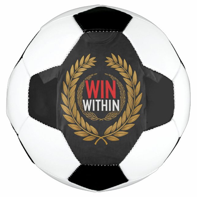 "Win Within." Football (Front)