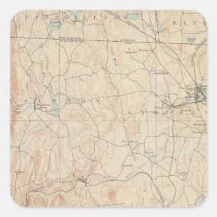 Winchendon, Massachusetts Square Sticker