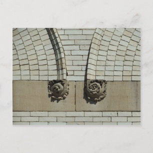 Winchester Carved Rosettes Postcard