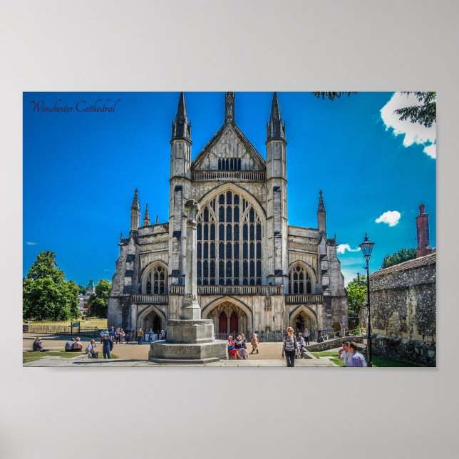 Winchester Cathedral England Poster (Front)