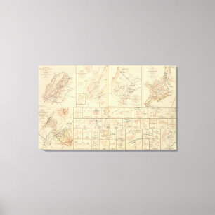 Winchester, Cedar Run, Port Republic, Va Canvas Print