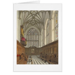 Winchester College Chapel, from 'History of Winche