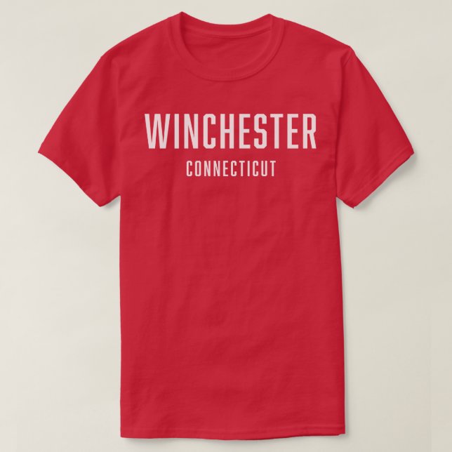 Winchester Connecticut TShirt (Design Front)