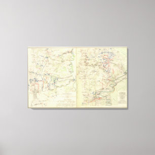 Winchester, Fisher's Hill, Cedar Creek Canvas Print