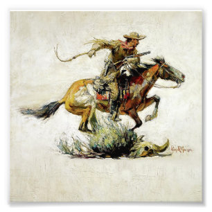 “Winchester Horse and Rider” by Philip R Goodwin Photo Print