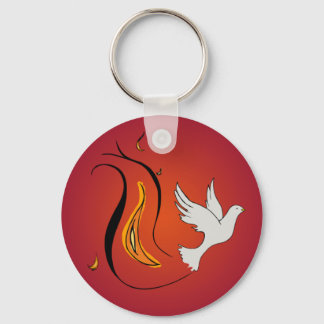 Wind and Fire Key Ring