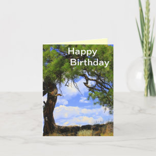 Wind Blown - Happy Birthday Card