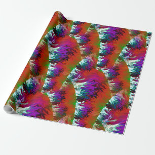 Wind blown trees..... wrapping paper
