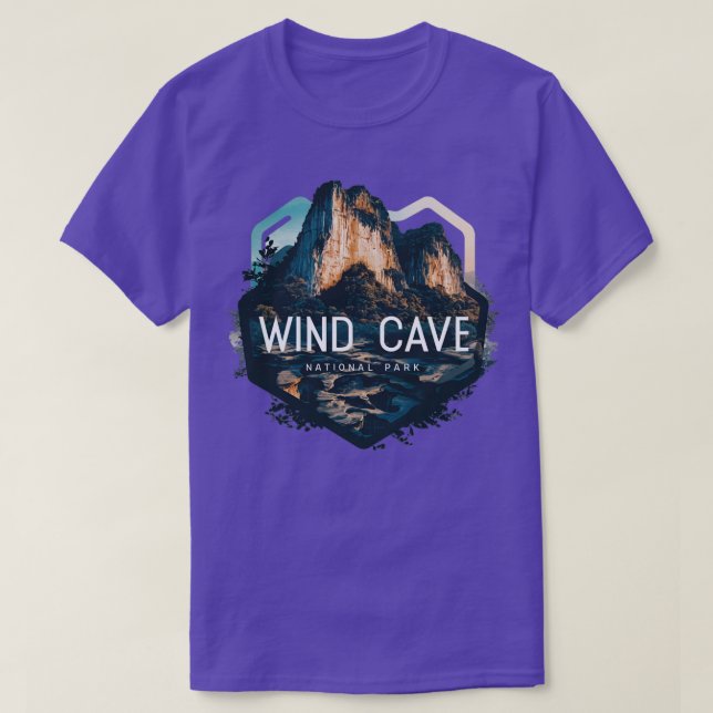 Wind Cave National Park  2 T-Shirt (Design Front)